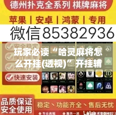 玩家必读“哈灵麻将怎么开挂(透视)	”开挂辅助脚本+详细开挂安装教程