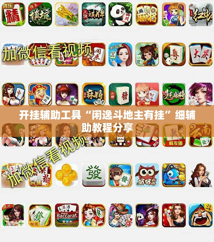 开挂辅助工具“闲逸斗地主有挂”细辅助教程分享