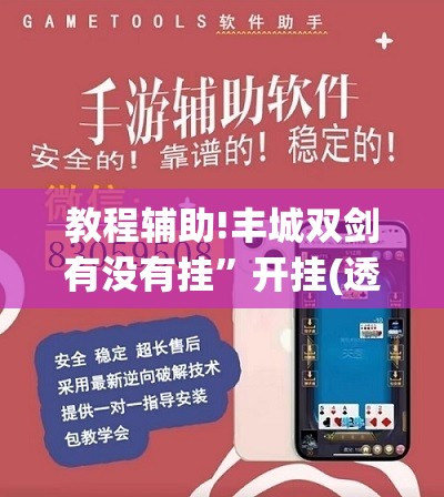 教程辅助!丰城双剑有没有挂”开挂(透视)辅助教程