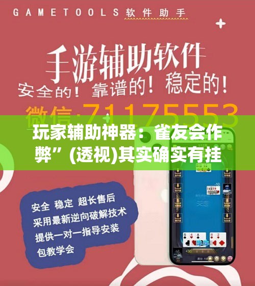 玩家辅助神器：雀友会作弊”(透视)其实确实有挂