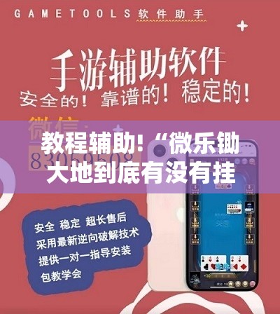 教程辅助!“微乐锄大地到底有没有挂	”详细分享装挂步骤