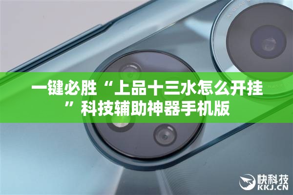 一键必胜“上品十三水怎么开挂”科技辅助神器手机版