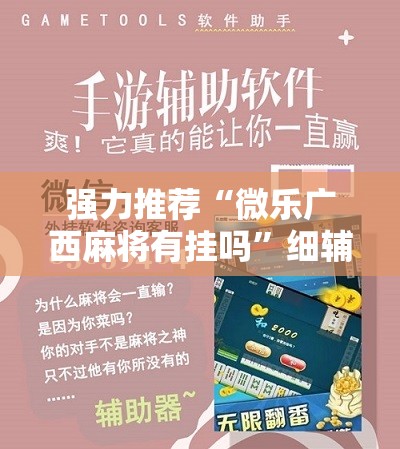 强力推荐“微乐广西麻将有挂吗”细辅助教程分享