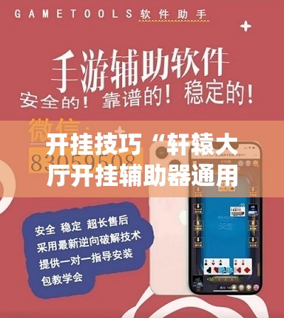 开挂技巧“轩辕大厅开挂辅助器通用版”开挂(透视)辅助教程