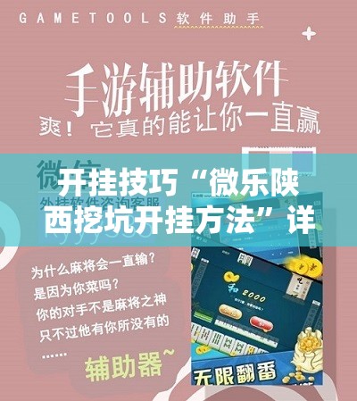 开挂技巧“微乐陕西挖坑开挂方法”详细分享装挂步骤