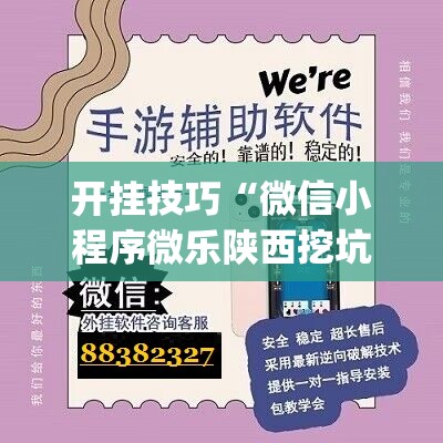 开挂技巧“微信小程序微乐陕西挖坑怎么开挂”开挂(透视)辅助教程