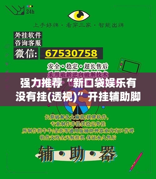 强力推荐“新口袋娱乐有没有挂(透视)”开挂辅助脚本+详细开挂安装教程
