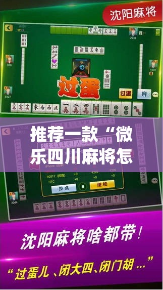 推荐一款“微乐四川麻将怎么提高胜率”开挂(透视)辅助神器