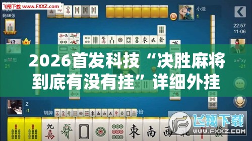 2026首发科技“决胜麻将到底有没有挂”详细外挂透视辅助软件教程