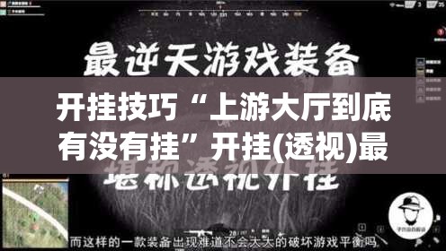 开挂技巧“上游大厅到底有没有挂”开挂(透视)最新辅助详细