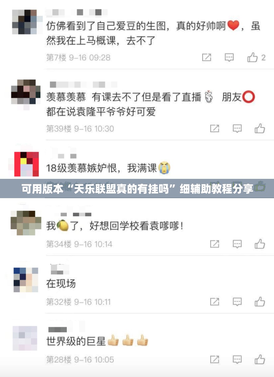 可用版本“天乐联盟真的有挂吗”细辅助教程分享