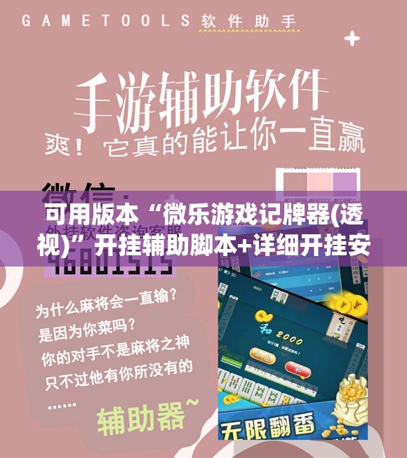 可用版本“微乐游戏记牌器(透视)”开挂辅助脚本+详细开挂安装教程