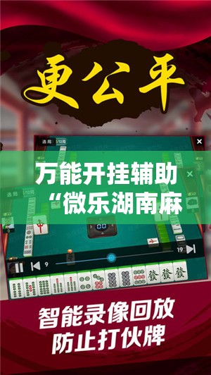 万能开挂辅助“微乐湖南麻将怎么开挂”开挂辅助脚本+详细开挂安装教程