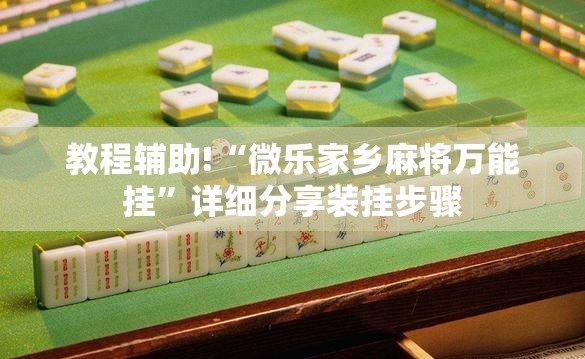 教程辅助!“微乐家乡麻将万能挂”详细分享装挂步骤