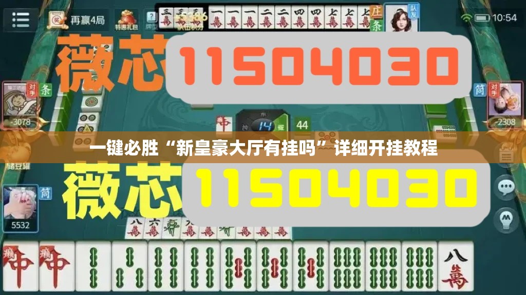 一键必胜“新皇豪大厅有挂吗”详细开挂教程