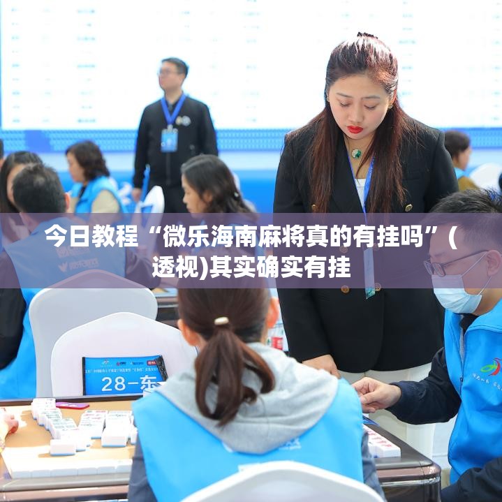 今日教程“微乐海南麻将真的有挂吗”(透视)其实确实有挂