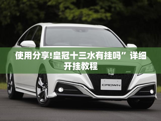 使用分享!皇冠十三水有挂吗”详细开挂教程
