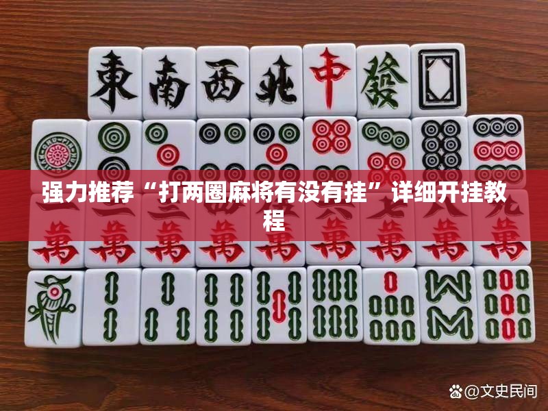 强力推荐“打两圈麻将有没有挂	”详细开挂教程