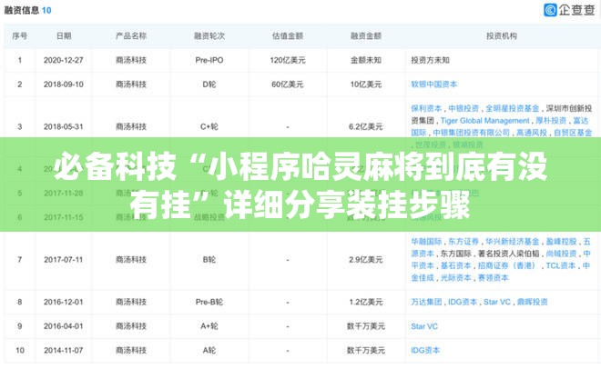 必备科技“小程序哈灵麻将到底有没有挂”详细分享装挂步骤