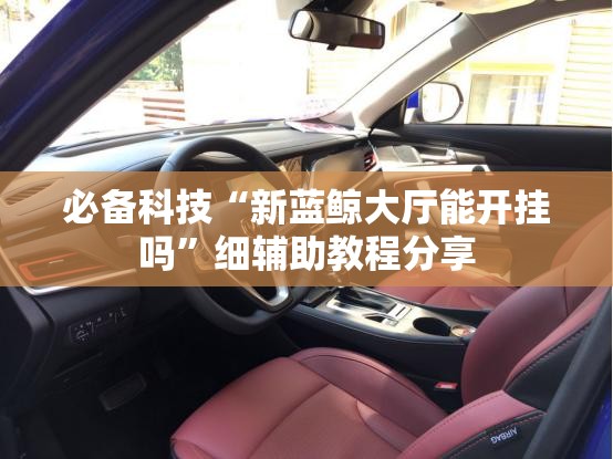 必备科技“新蓝鲸大厅能开挂吗”细辅助教程分享