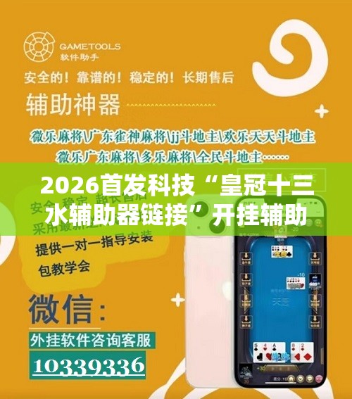 2026首发科技“皇冠十三水辅助器链接”开挂辅助脚本+详细开挂安装教程
