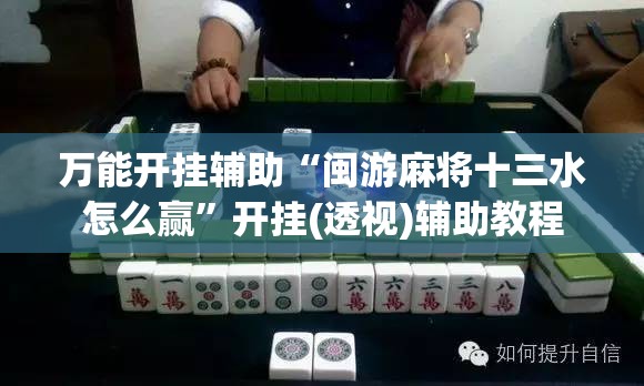 万能开挂辅助“闽游麻将十三水怎么赢”开挂(透视)辅助教程