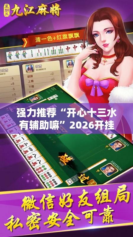 强力推荐“开心十三水有辅助嘛”2026开挂教程步骤