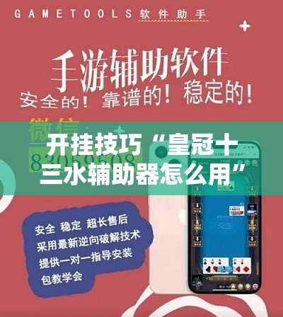 开挂技巧“皇冠十三水辅助器怎么用”科技辅助神器手机版