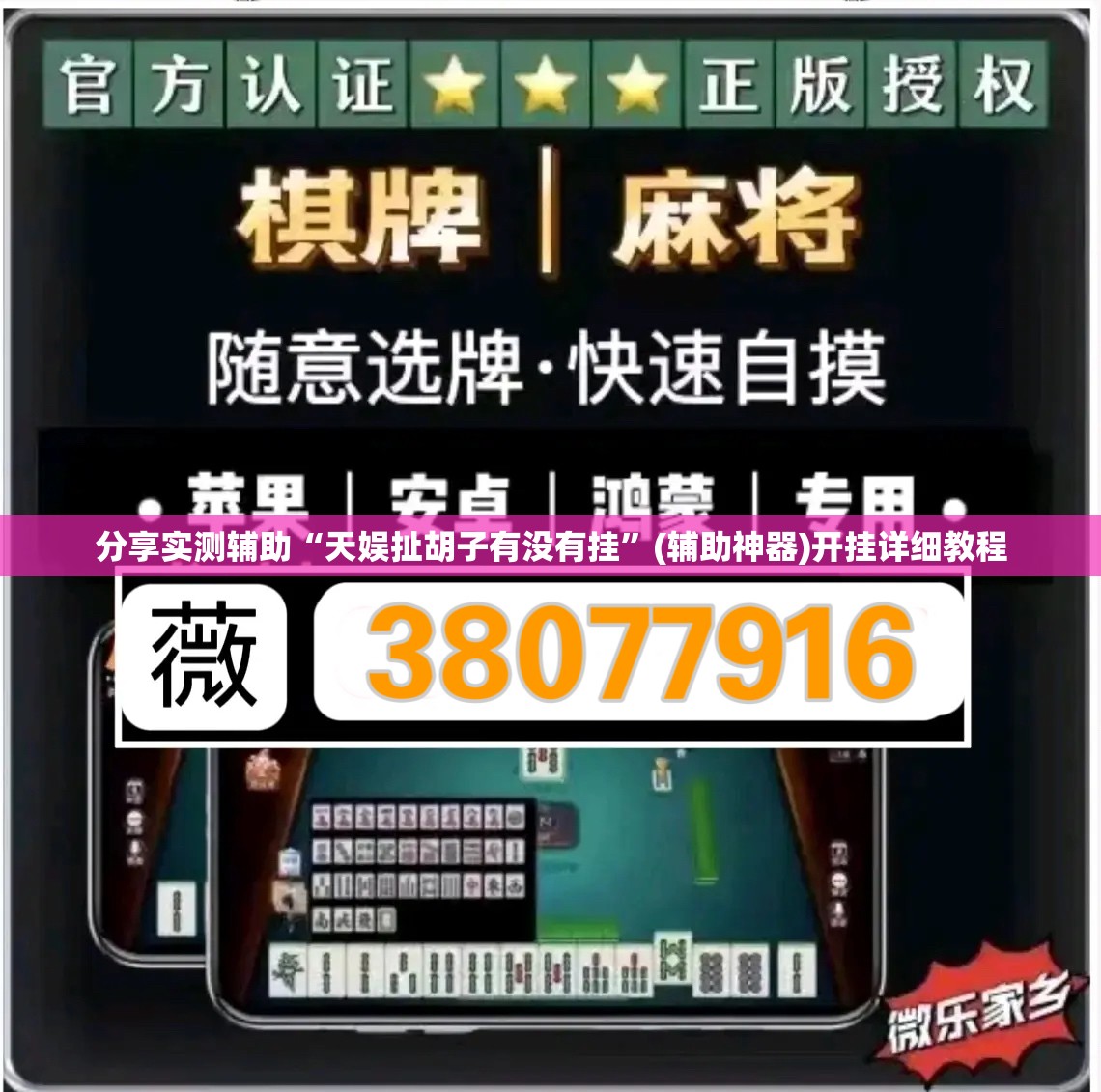 分享实测辅助“天娱扯胡子有没有挂”(辅助神器)开挂详细教程