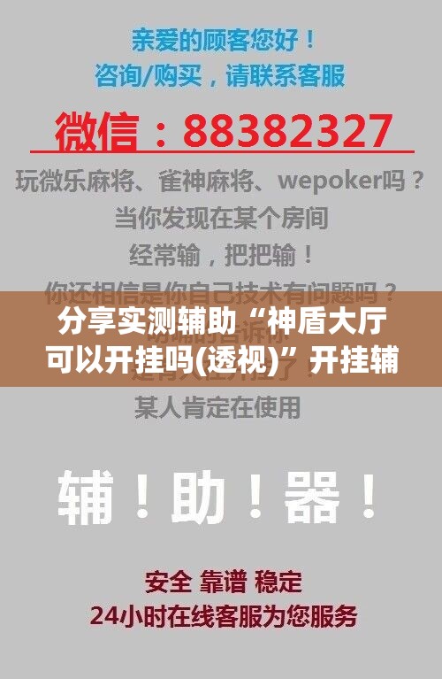 分享实测辅助“神盾大厅可以开挂吗(透视)”开挂辅助脚本+详细开挂安装教程
